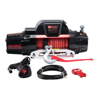 China TOP SELLING jeep 4WD 12V/24V FAST SHIP ELECTRIC WINCH 9500LB for JEEP for sale