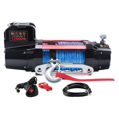 China TOP SELLING jeep 4WD 12V/24V FAST SHIP ELECTRIC WINCH 12000LB for JEEP for sale