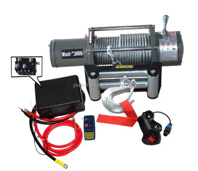 China AUTOMATIC Hydraulic Electric Winch Truck 13000lbs Trailer Warn Winch For Sale for sale