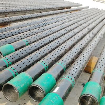 China Building Material Shops Laser Slot Liner Screen Pipe API Slotted Liner Screen Pipe For Deep Well for sale