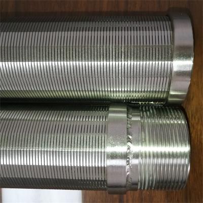 China Building Material Shops Customizable Wedge Wire Slot Tube Johnson Slot Tub /Wire Wrapped Slot Tube With High Strength From China for sale