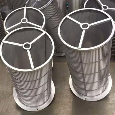 China Building Material Stores 304 316 Stainless Steel Cylinder Screen Mesh / Wedge Wire Wrapped Cylinder Screen Filter From China for sale