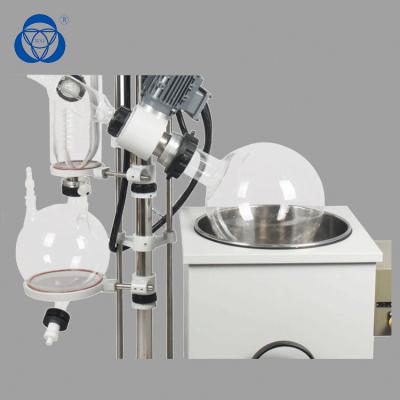 China Kleine Miniatuur Roterende Vacuümevaporator, de Roterende Evaporator Vloeibare Extractie van 5l Te koop