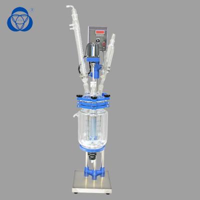 중국 PTFE 바다표범 어업 화학 유리제 반응기, 유리제 배치 반응기 산업 적용되는 판매용