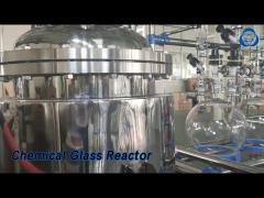 Borosilicate Chemical Glass Reactor Crystallization For Lab Stirring