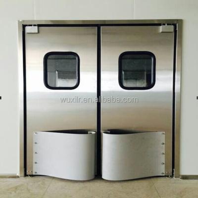 China Swing Collision Door Stainless Steel Free Swing Gate for sale