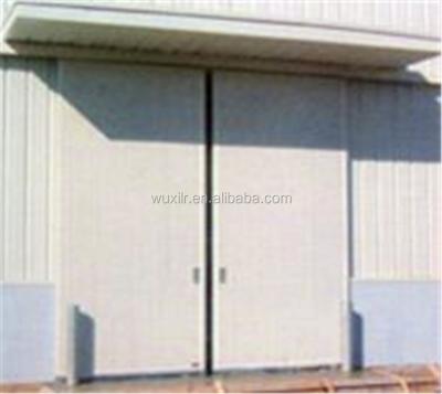 China Sliding Chinese industrial sliding door /gates with pedestrian door for sale