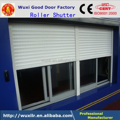 China Wash Room Outdoor Auto Aluminum Roller Shutter High Speed ​​Insulated Rolling Blind for sale