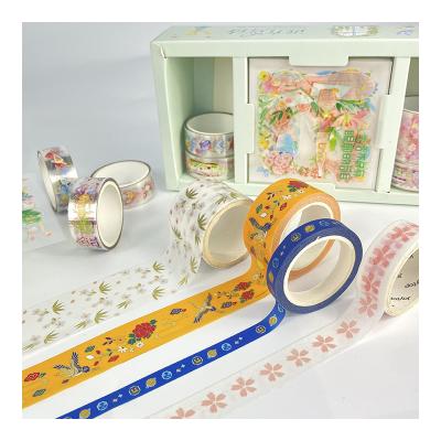 China Cheap Price Heat Resistant Washi Tape Custom Foil Washi Tape Custom Printed Washi Tape for sale