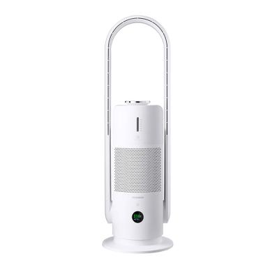 China WIFI/UVC Fan Air Purifier Bladeless Humidifier All In One Machine Air Treatment 1.2L Water Tank 99.9 Purification Rate Fan for sale