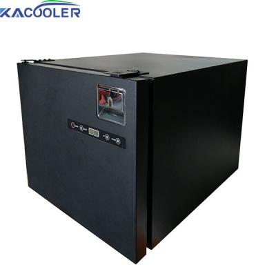 China -18C-+10C DC 12V 24V Compact Size Vehicle Freezer Heavy Truck Refrigerator for sale