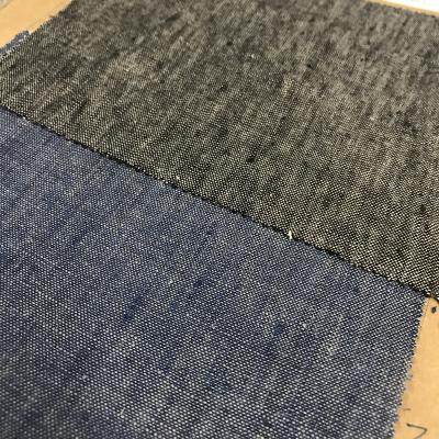 China 1262 Viable Wholesale Plain French Linen Fabric Supplier Fabric Manufacturers For Clothing Denim Pant for sale