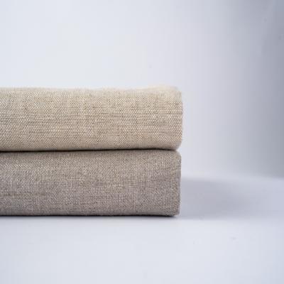 China #1260 Breathable Sofa French Linen Fabric, 100% Natural Linen Fabric, Plain Pure Linen Fabric for sale