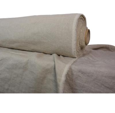 China Natural Hemp #8550 Gray Linen Duvet Covers Cloth Short Bedding Material Throw Breathable By The Yard Pure Fiber Bed Linen Fabric for sale