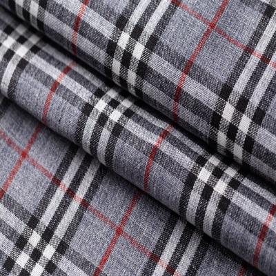 China Viable Canvas Fabric #1267 Manufacturers, Chat Plaid Dyed Washed Canvas Fabric, 100% Canvas Fabric For Shirting Canvas for sale