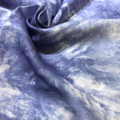 China Breathable 8055 high quality ramie phone twill fabric blend fabric for summer dress sunscreen clothing for sale