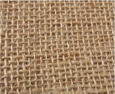 China 30x30 sustainable density 100% hemp natural woven jute, can be laminated jute fabric for garments, jute fabric for concrete construction for sale