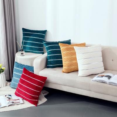 China Plain Best Selling Amazon Velvet Pillow Cover Silver Geometric Velvet Cushion Cover For Sofa Decoration for sale