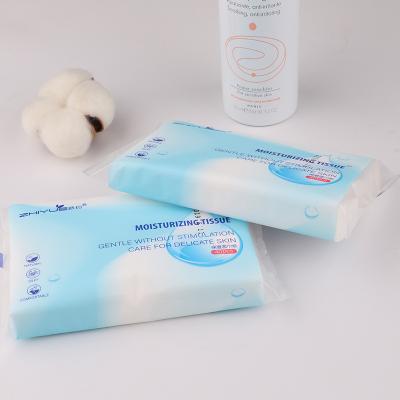 China Soft Comfortable Cheap Price Facial Tissue Soft Moisturizing / Moisturizing Facial Tissue Paper for sale