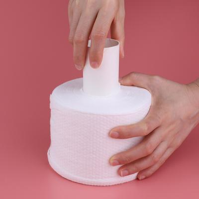 China Pocket Cloth Cotton Facial Tissue Paper Natural Dry Cleansing Reusable Facial Tissue for sale