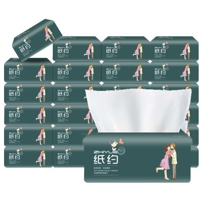 China Cheap Soft Tissue Box Or Tissue Pack Facial Tissue Paper For Home And Restaurant Use for sale