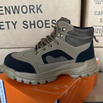 China Unisex Warehouse Steel Toe Boots Anti Slip Industrial Work Boots for sale