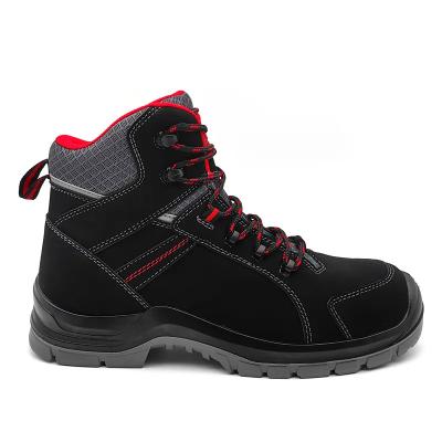 China S3 Genuine Leather Safety Boots Mens Breathable Safety Shoes For Work for sale