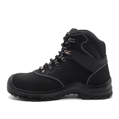 China Nubuck Leather Heavy Duty Waterproof Boots Anti Puncture Anti Smashing Shoes for sale