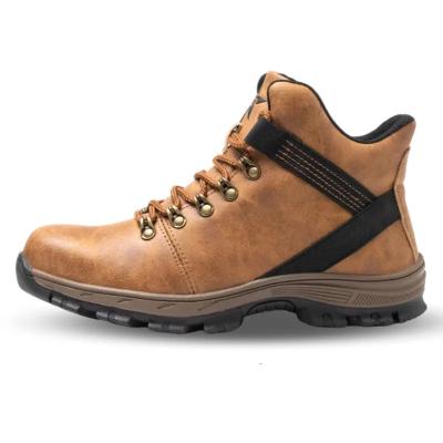 China Nubuck Leather Industrial Safety Shoes Steel Toe Cap Shoes For Men for sale