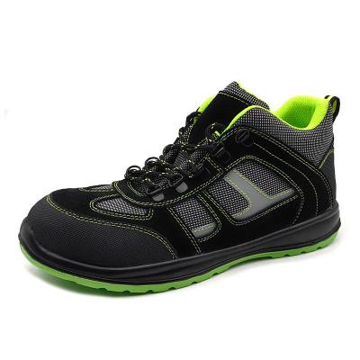 China Anti Impact / Anti Puncture Comfortable Steel Toe Boots Athletic Style Safety Shoes S3 for sale