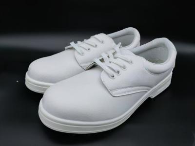 China Sapatos de enfermagem de couro branco Sapatos de sola de poliuretano duráveis para homens e mulheres à venda