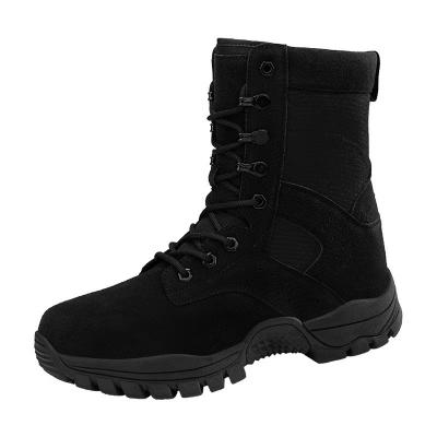 China Tactical Desert Boots Mid High Large Size Hiking Rescue Combat Boots for sale