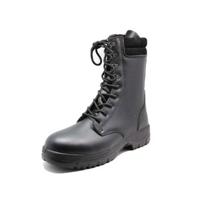 China Men Black Full Grain Desert Boots Versatile Training Work and Hiking Footwear for sale