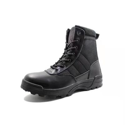 China High Top Desert Combat Boots Tactical Footwear for Hiking And Shock Absorption for sale