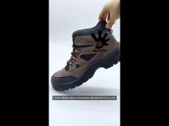 mens / womens lightweight hiking boots mid top walking shoes breathable