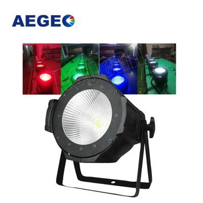 China RGBW Color Effect 100w COB Par64 RGBW Mix DMX Wash Led COB Par Stage Light for sale