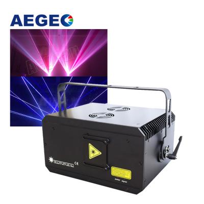 China Laser Equipment ILDA DMX Full Color Theme Park 2W RGB Disco Animation DJ Laser Beam Light for sale