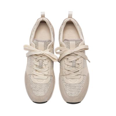 China Wood/Other Manufacturers Custom Breathable Fashionable Women OEM Factory Logo Sports Sneakers Casual Shoes for sale