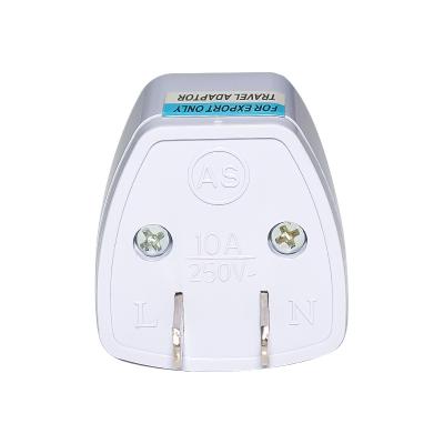 China Charging US 2 PIN Plug To Universal Plug Converter Electricity Travel Adapter Socket for sale