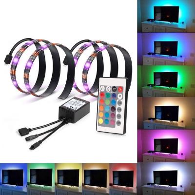 China Bright TV Background 5V SMD5050 1.64ft USB Mood Light Led TV Backlight Strip for sale