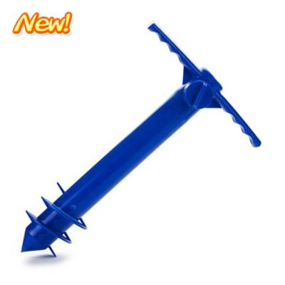 China Contemporary Beach Umbrella Anchor Drill Screw , Porcelain Made Umbrella Anchors for sale