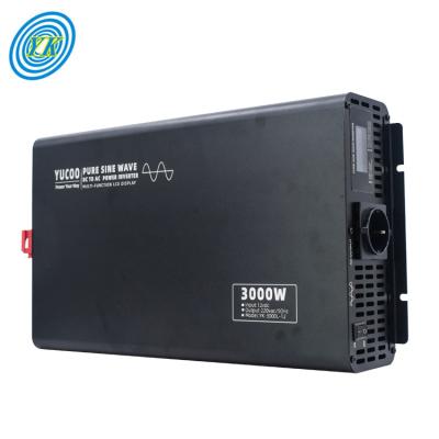 China Aluminum 12Vdc 24Vdc 48Vdc 60Vdc 72Vdc To 110Vac 120Vac Pure Sine Wave Power Inverter Off Grid for sale