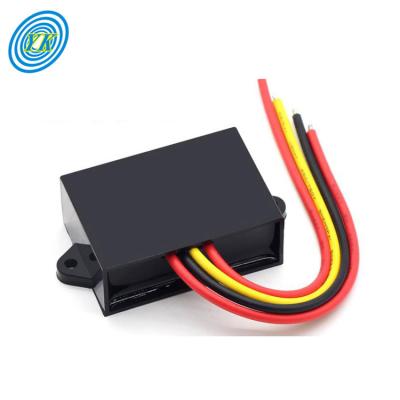 China Waterproof IP67 YUCOO Step Down Male 48v To 12v 10a DC DC Converter For Car for sale