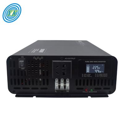 China Factory price lcd display 12v 220v 5000w aluminum power inverter for home use for sale