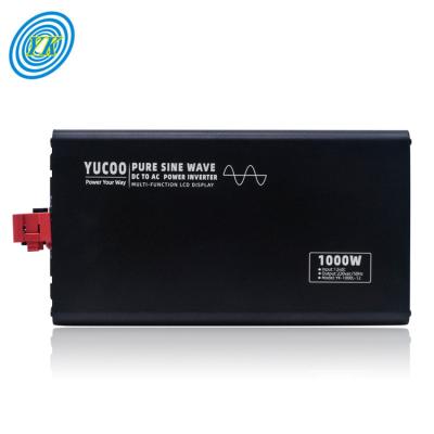 China Aluminum Home Use Power Sine Wave Inverter 1000W 12V 220V DC To AC for sale