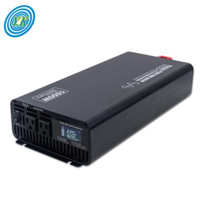 China 110V/220V 1000w 1500W 2000w 3000w 4000w Pure Sine Wave Aluminum Car Power Inverter 12V/24V/48V for sale