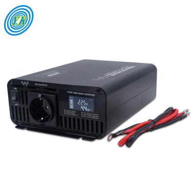 China Aluminum Portable Off Grid Smart Power Inverter 600w 12/24/48/60Vdc to 120vac 60hz Pure Sine Wave for sale