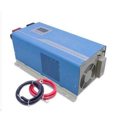 China CPU control technology inverter 6000w 96v 110v 220v pure sine wave with a built-in charger for sale