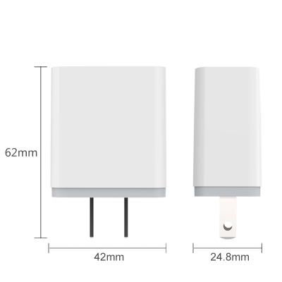 China High Quality QC 3.0 Wall Phone Chargers Convenient Powerful Multi Charger 5V 3A 9V 2A 12V 1.5A 18W Wall Charger for sale