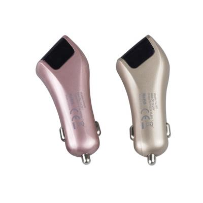 China Mobile Phone Car Accessories Car Charger Dual USB Fast Charging Fast Charger In-car Charger For Mobile Phone for sale